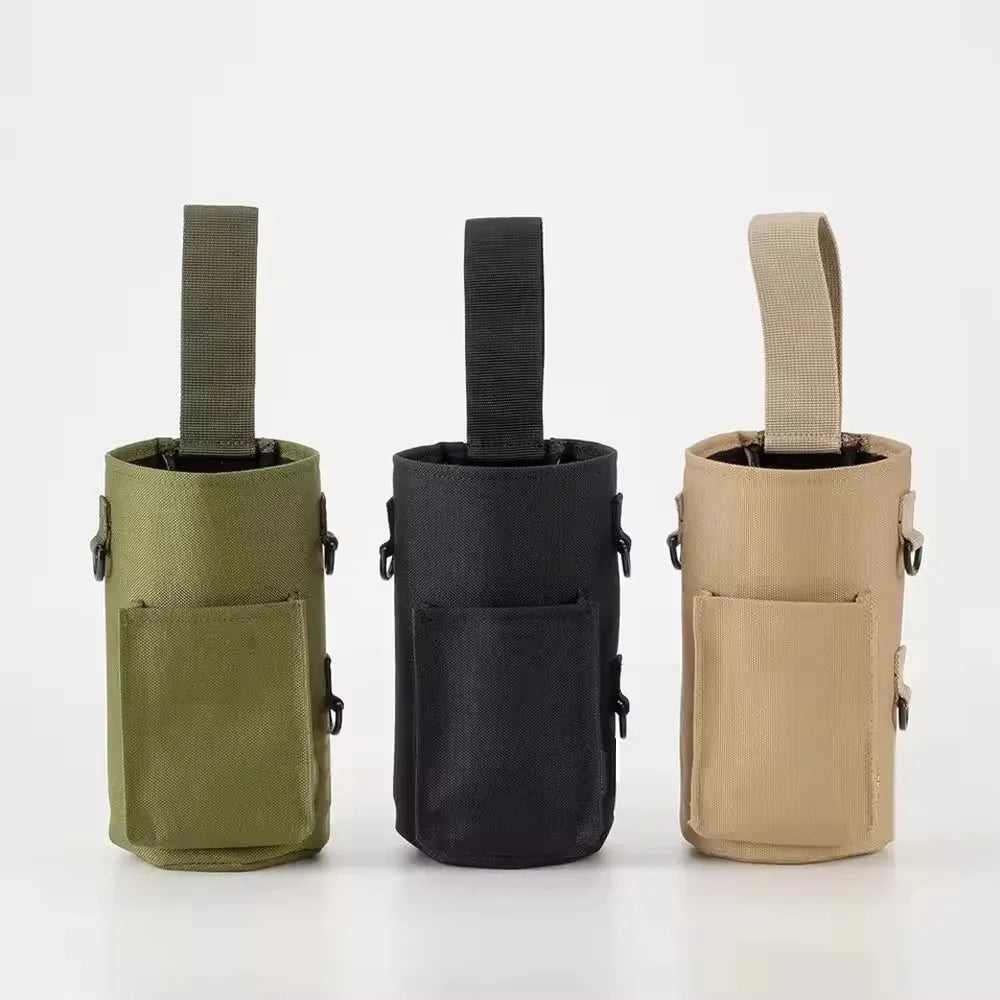 Magnetic Gym Water Bottle Bag Holder, Built-in Magnet for Easy Attachment to Metal Surface, Magnetic Bottle Sleeve Pouch